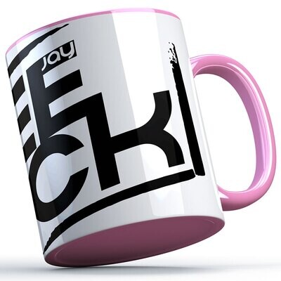 DeeNick Two-Tone Tasse Logo horizontal (erhältlich in fünf Farben)