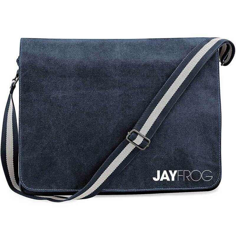 Jay Frog Vintage Messenger Bag (Kleines Logo)