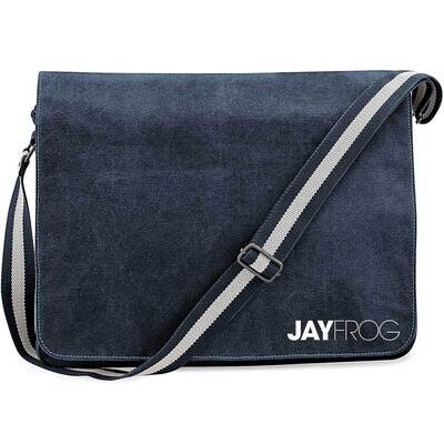 Jay Frog Vintage Messenger Bag (Kleines Logo)