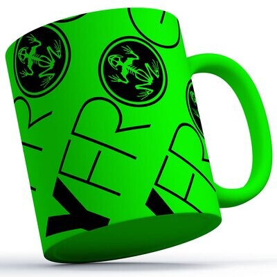 Jay Frog Neontasse Design 2 (erhältlich in zwei Farben)