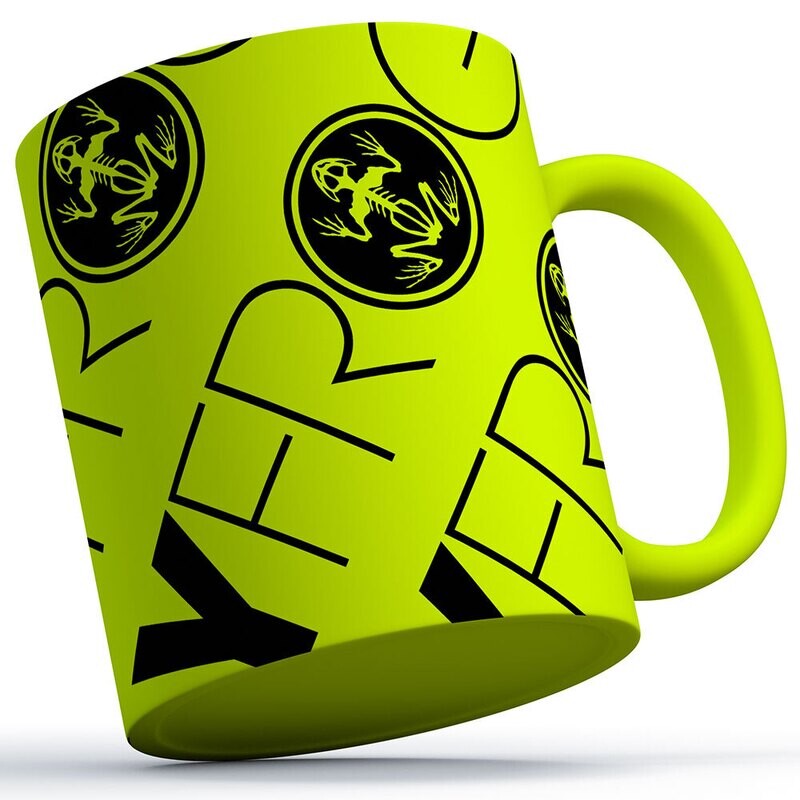 Jay Frog Neontasse Design 2 (erhältlich in zwei Farben)