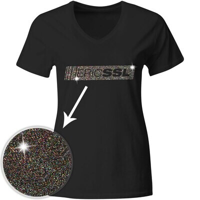 ERIC SSL Magic Glitter T-Shirt (Glitter mehrfarbig / Women )
