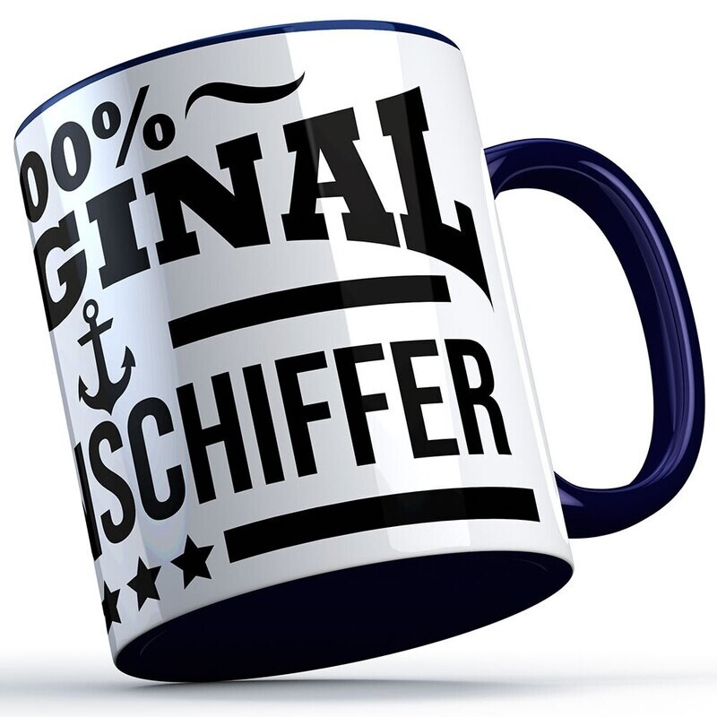 "100% original Binnenschiffer" Tasse