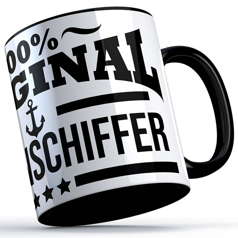"100% original Binnenschiffer" Tasse