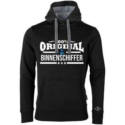 "100% original Binnenschiffer" Luxury Hoodie (Unisex)