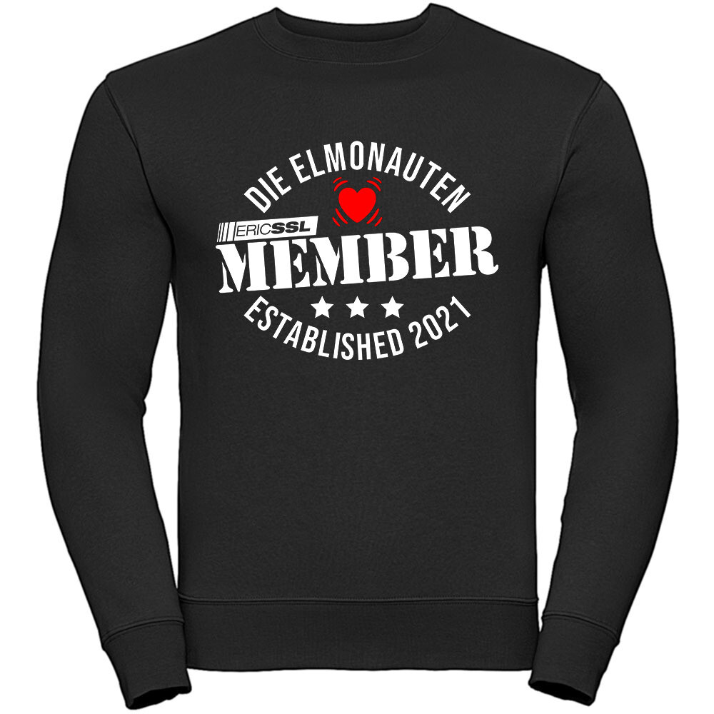 Official ERIC SSL Member-Sweatshirt inkl. individuellem Twitchnamen-Druck (Unisex)
