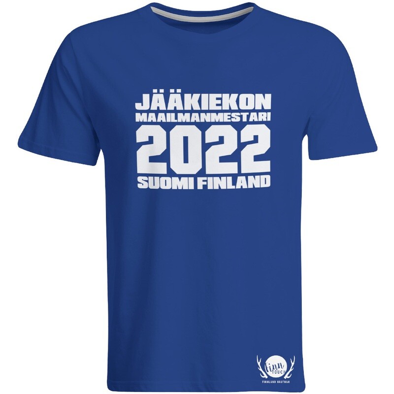 "Maailmanmestari 2022 Suomi Finland" T-Shirt (Men)