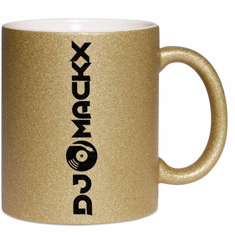 DJ Mackx Luxury Glitzertasse (erhältlich in fünf funkelnden Farben)