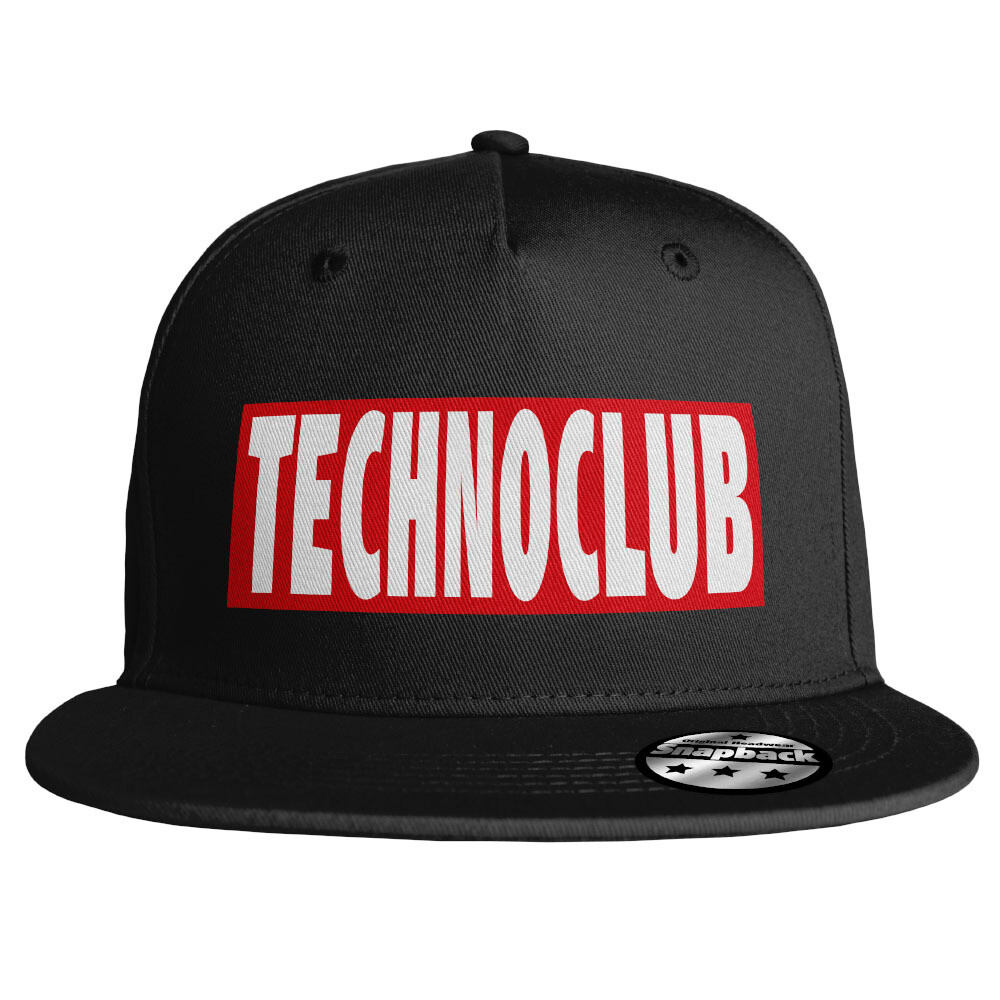 Technoclub Snapback Hintbox (Aesthetic Black)