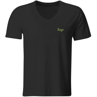 SAGE Classic T-Shirt mit V-Ausschnitt (Herren)