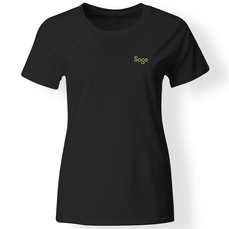 SAGE Classic T-Shirt mit Rundhalsausschnitt (Damen) SAGE Classic T-Shirt mit Rundhalsausschnitt (Damen)