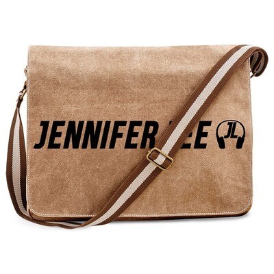 Jennifer Lee Vintage Messenger Bag