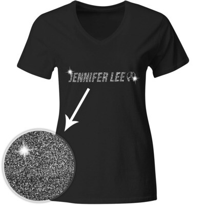 Jennifer Lee Glitter T-Shirt (Women)