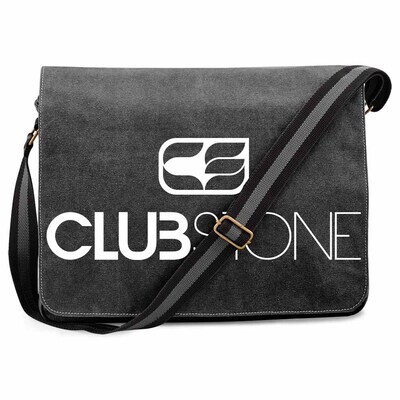 Clubstone Vintage Messenger Bag (Two lines)