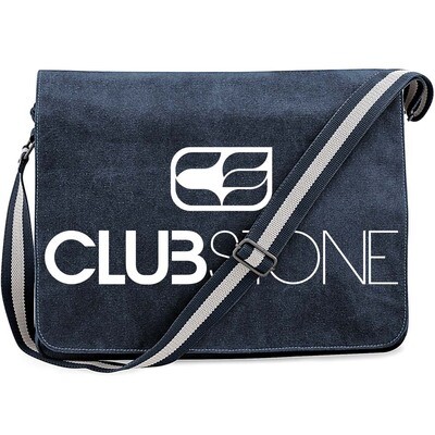 Clubstone Vintage Messenger Bag (Two lines)