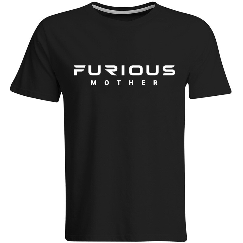"FURIOUS MOTHER" T-Shirt by DEVN6 / Text Design (Men)