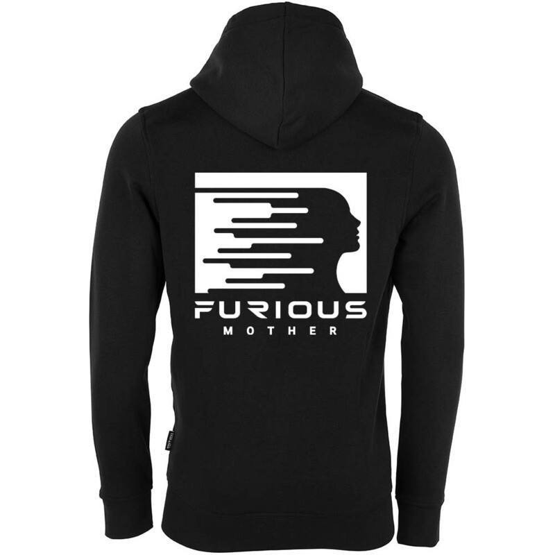 "FURIOUS MOTHER" Luxury Zip-Hoodie by DEVN6 / Artwork Design (Unisex)