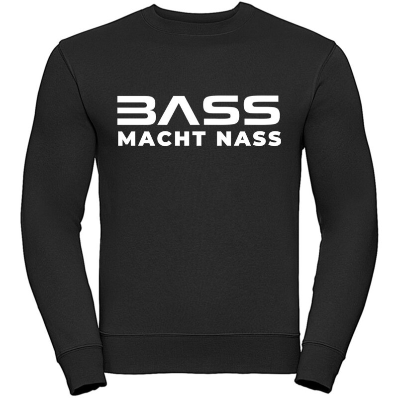 "Bass macht nass" Authentic Sweatshirt by DEVN6 (Unisex)