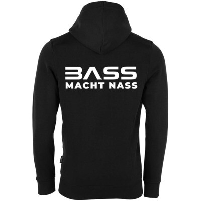 "Bass macht nass" Luxury Zip-Hoodie by DEVN6 (Unisex)