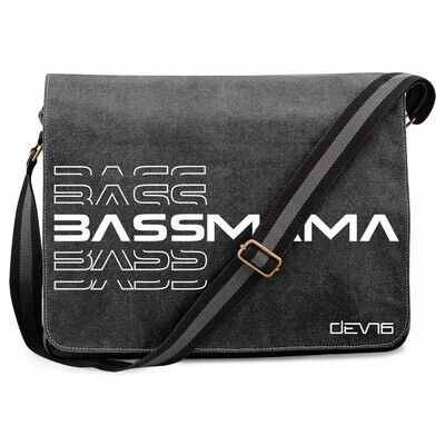 "Bassmama" Vintage Messenger Bag by DEVN6