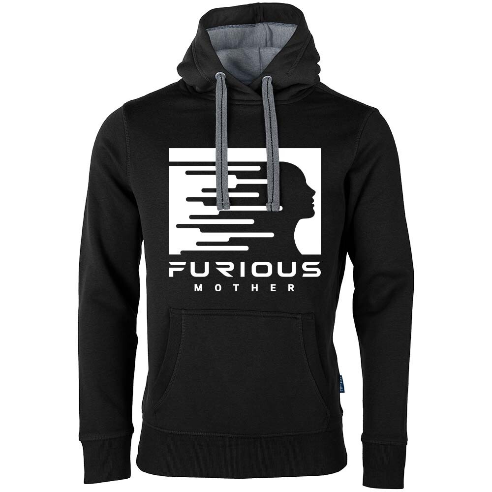 "FURIOUS MOTHER" Luxury Hoodie by DEVN6 / Artwork Design (Unisex)