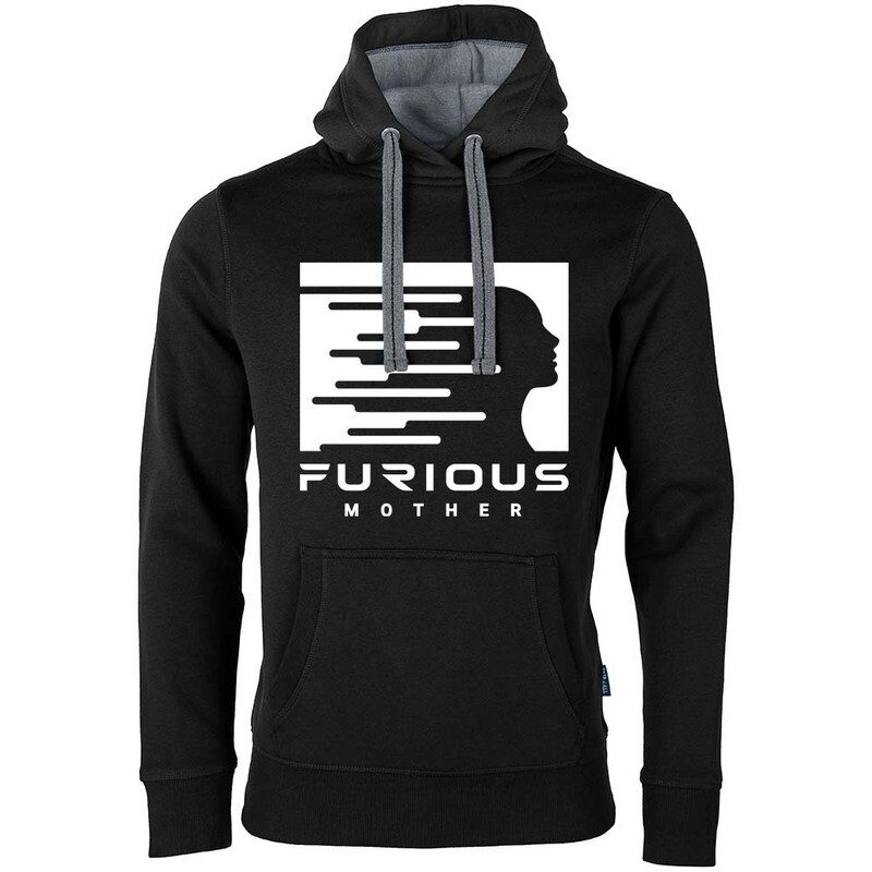 "FURIOUS MOTHER" Luxury Hoodie by DEVN6 / Artwork Design (Unisex)