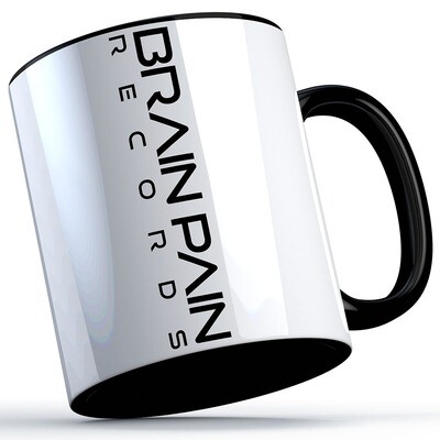 "BRAIN PAIN RECORDS" Tasse / Text Design