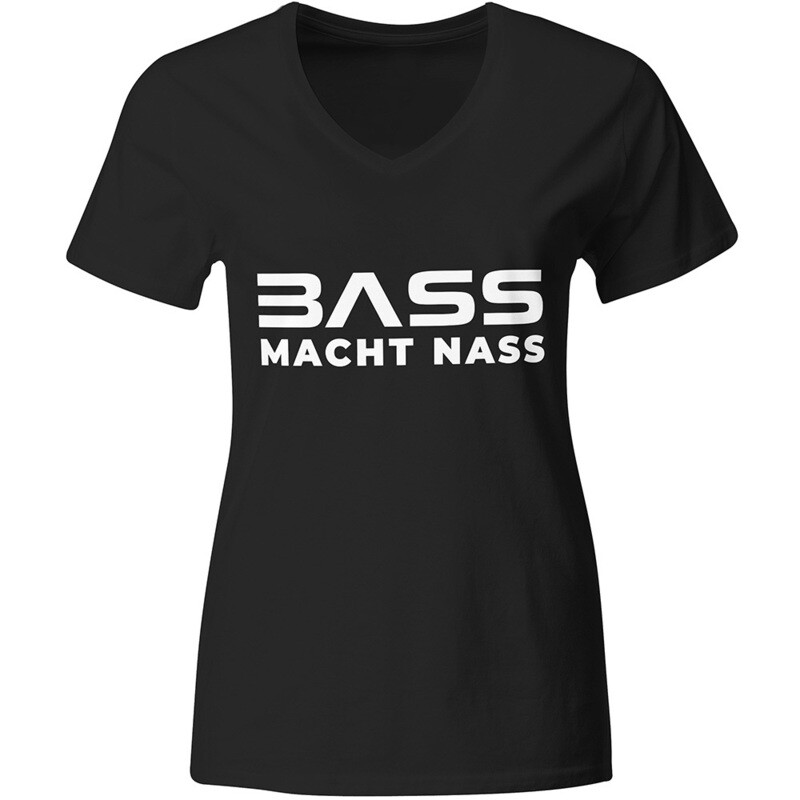 "Bass macht nass" T-Shirt by DEVN6 (Women)