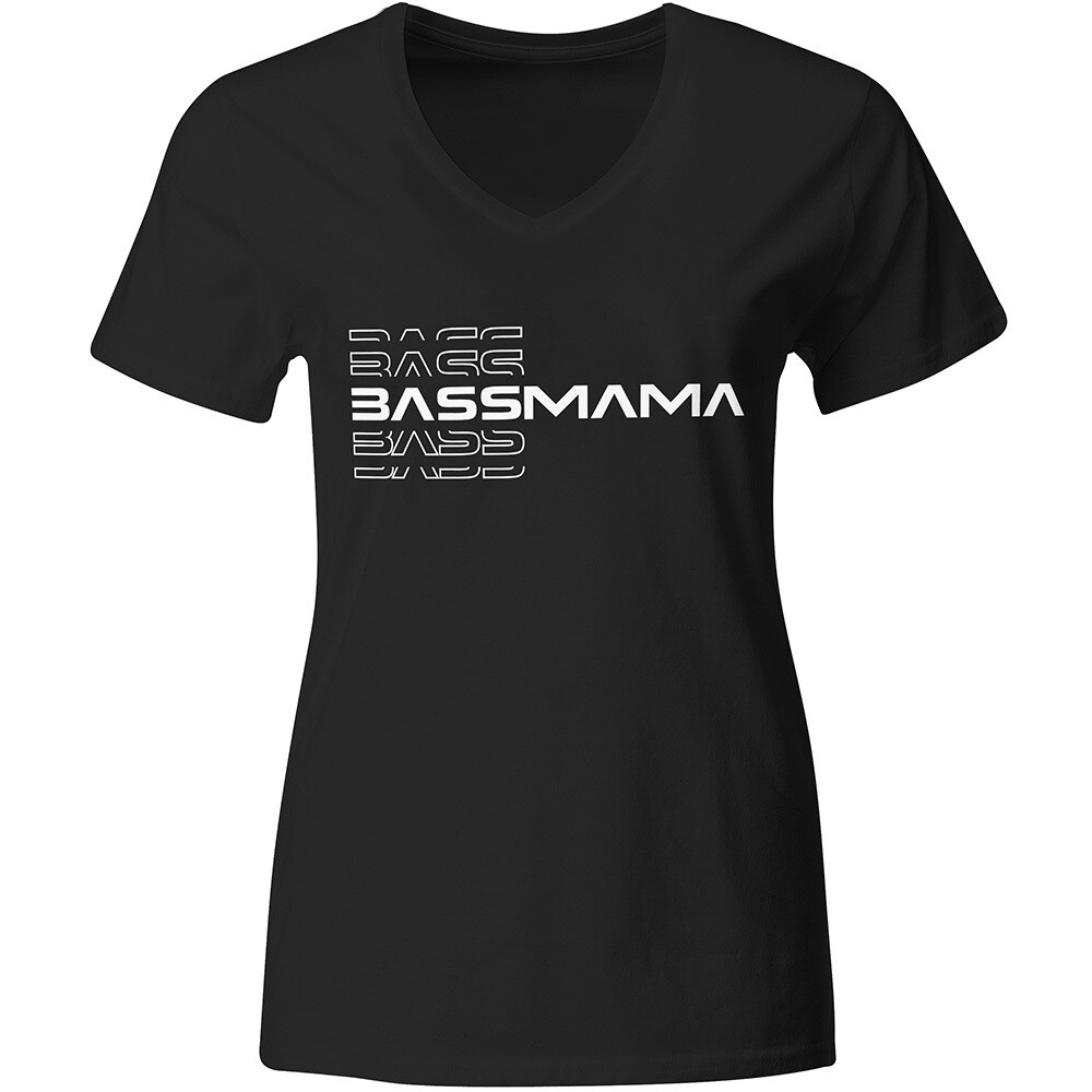 "Bassmama" T-Shirt by DEVN6 (Women)