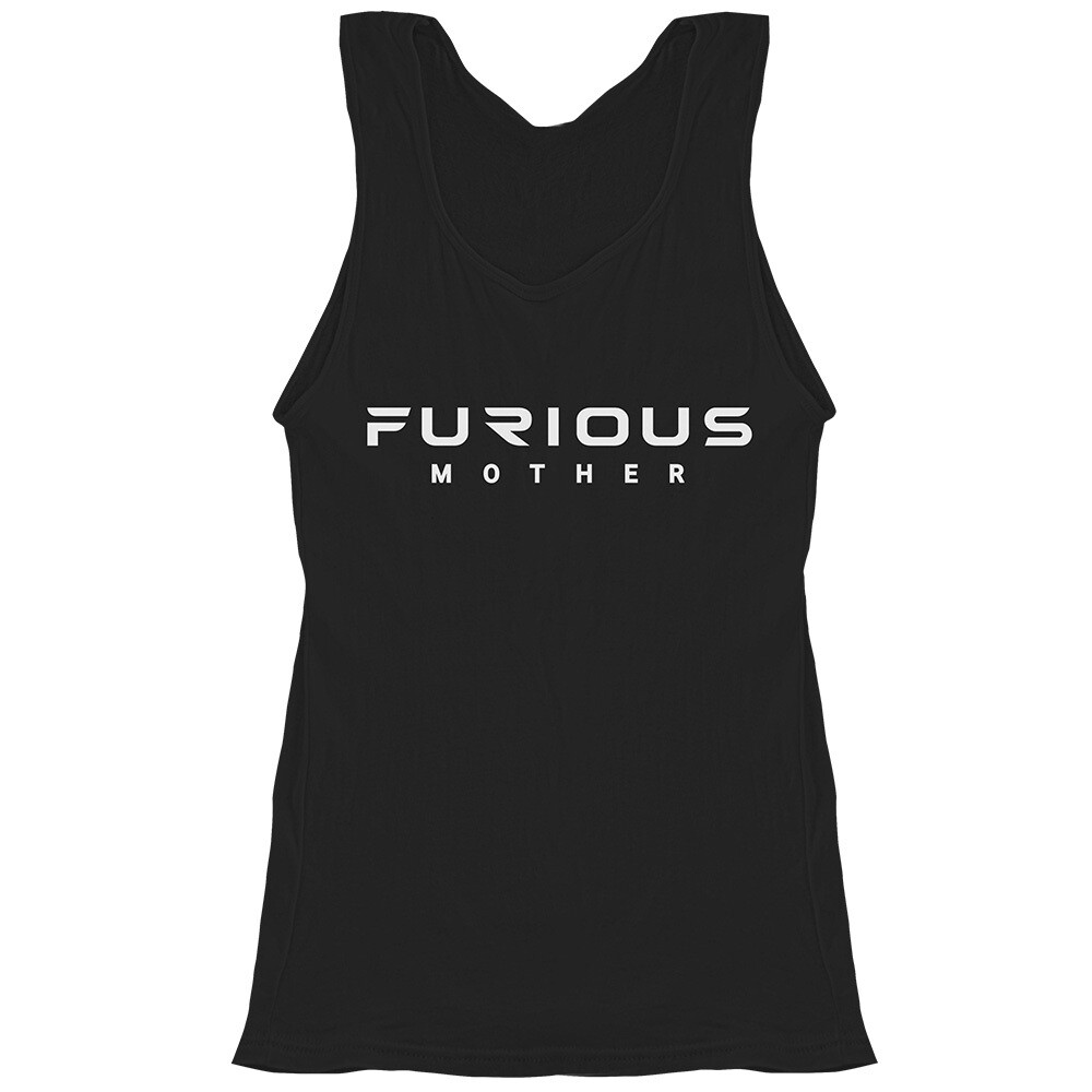 "FURIOUS MOTHER" Tanktop by DEVN6 / Text Design (Women)