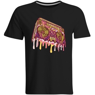 "Melting Ghettoblaster" T-Shirt (Men)