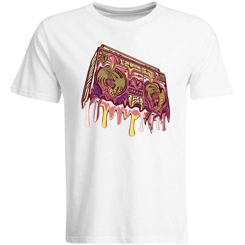 "Melting Ghettoblaster" T-Shirt (Men)