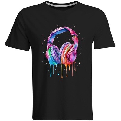 "Melting Headphones" Edition 2 T-Shirt (Men)