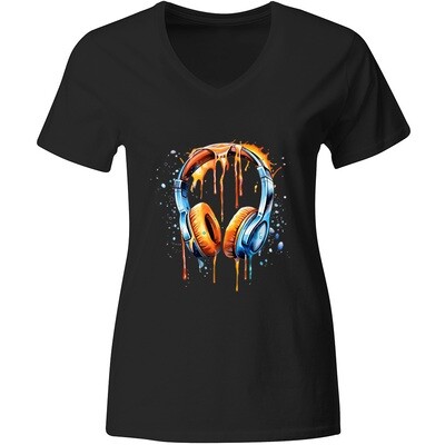 "Melting Headphone" Edition 1 T-Shirt (Women)