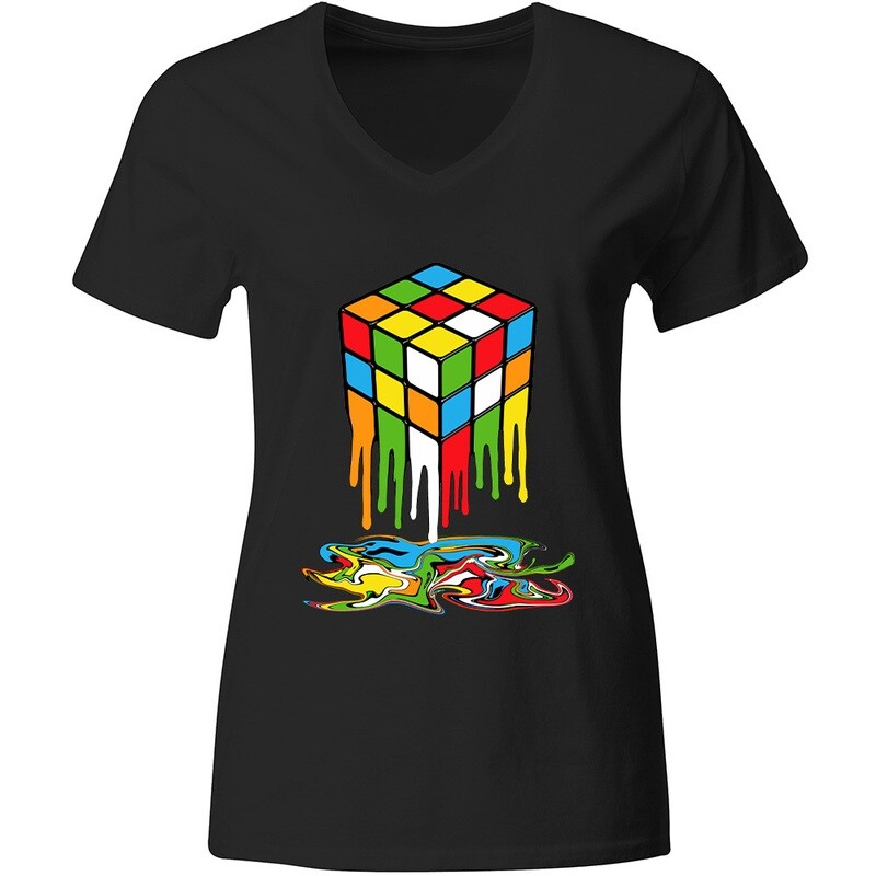 "Melting Cube" T-Shirt (Women)