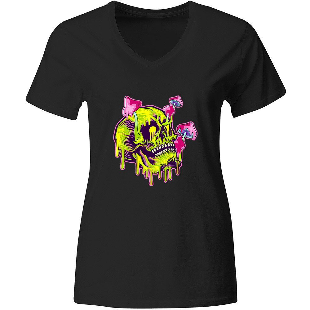"Melting Skull" T-Shirt (Women)