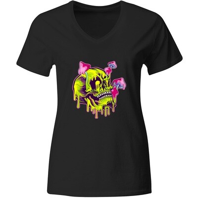 "Melting Skull" T-Shirt (Women)