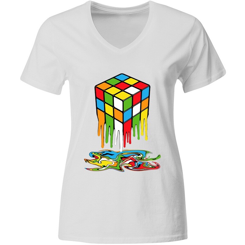 "Melting Cube" T-Shirt (Women)