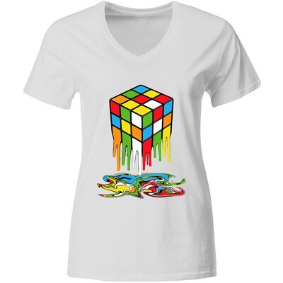 "Melting Cube" T-Shirt (Women)