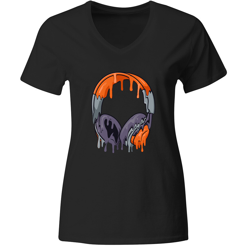 "Melting Headphones" Edition 3 T-Shirt (Women)