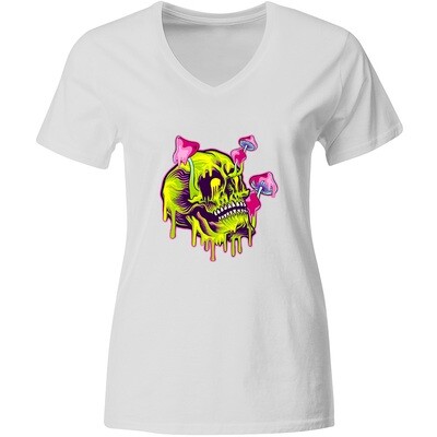 "Melting Skull" T-Shirt (Women)