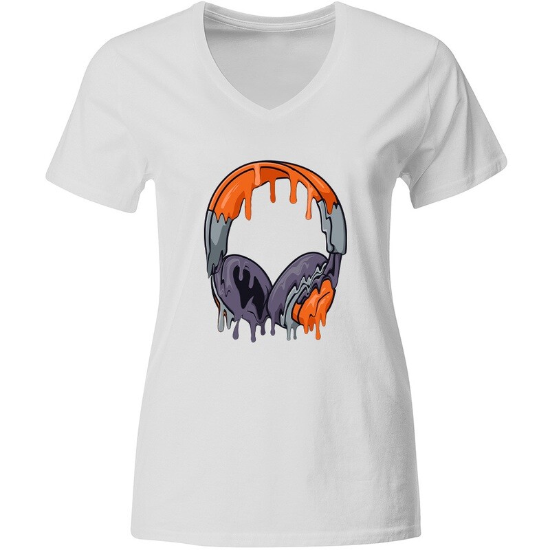 "Melting Headphones" Edition 3 T-Shirt (Women)