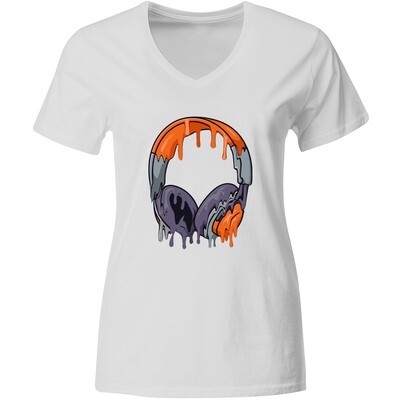 "Melting Headphones" Edition 3 T-Shirt (Women)