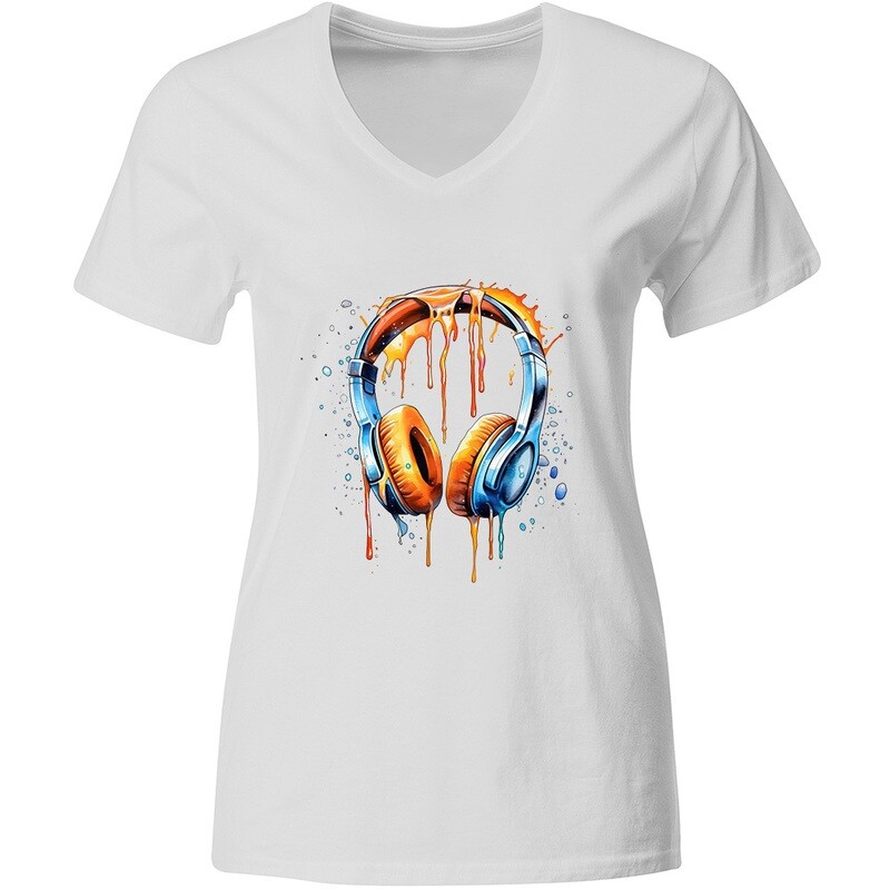 "Melting Headphone" Edition 1 T-Shirt (Women)