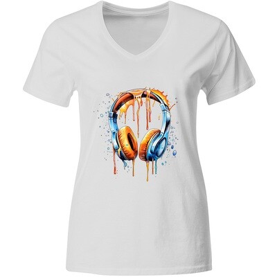 "Melting Headphone" Edition 1 T-Shirt (Women)