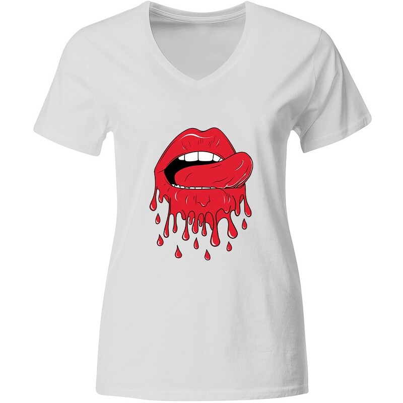 "Melting Mouth" T-Shirt (Women)
