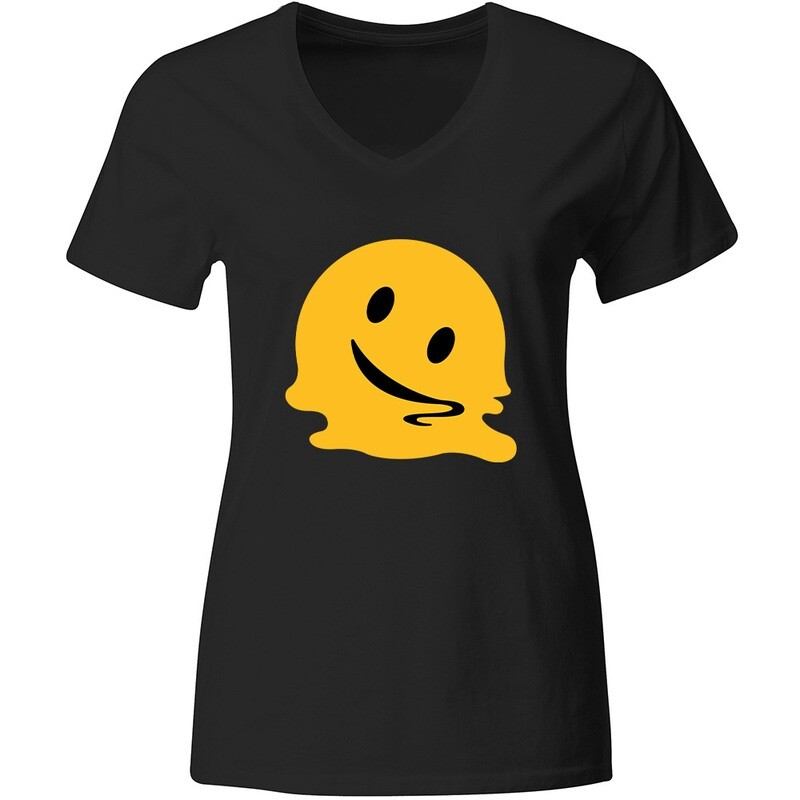 "Melting Smiley" T-Shirt (Women)