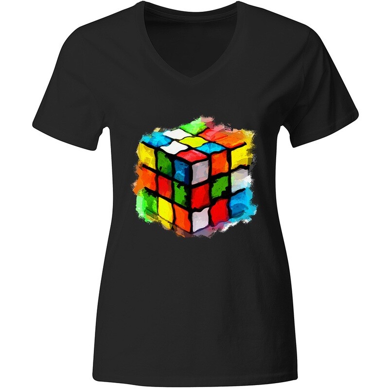 "Colored Cube" T-Shirt (Women)