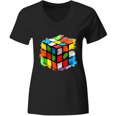 "Colored Cube" T-Shirt (Women)