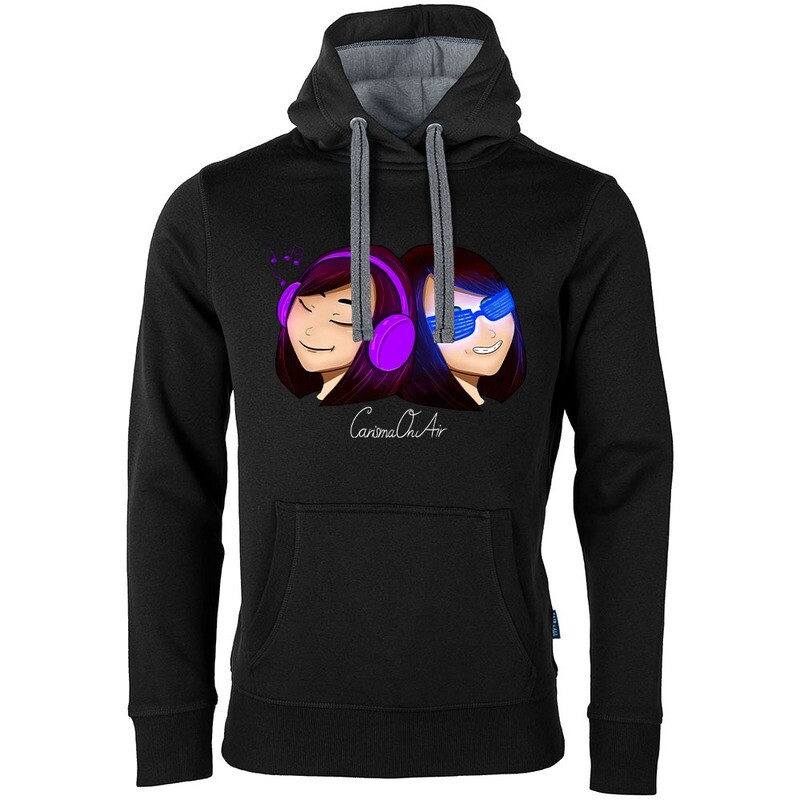 "Two Girls" CarismaOnAir Luxury Hoodie (Unisex)